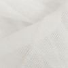 Scrim de boucles murales en polyester blanc durable