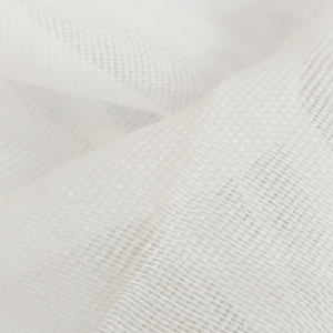 Scrim de boucles murales en polyester blanc durable