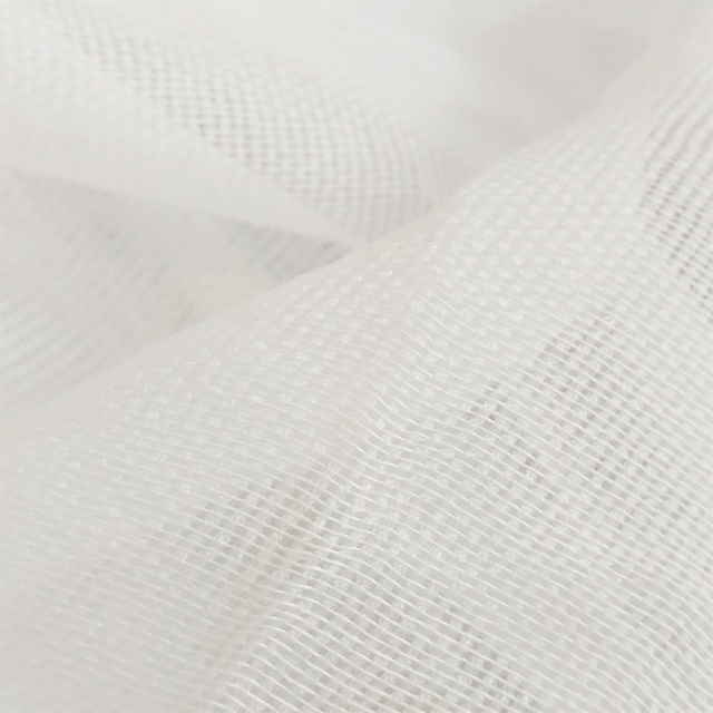 Scrim de boucles murales en polyester blanc durable