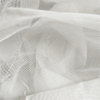 Tissu d'écran en polyester 3D blanc pour exposition