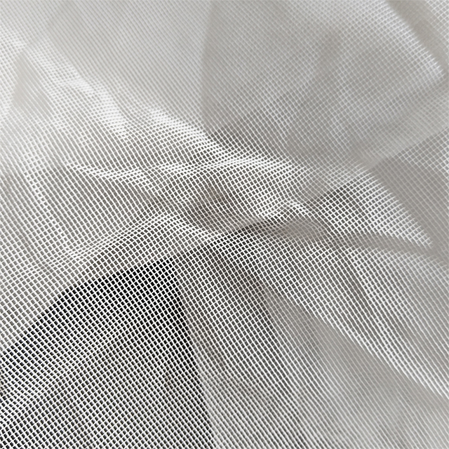 Tissu d'écran en polyester 3D blanc pour exposition