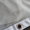 Tissu d'écran de projection holographique intérieur en polyester blanc tissu