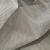 Tissu d'écran en polyester gris pour mariage et conférence