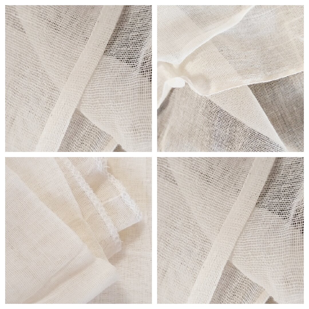 Decoration Tissu de gaze de gaze de semelles