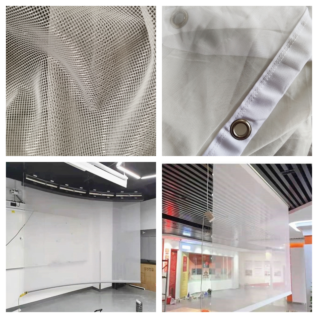 Application de tissu d'écran en polyester