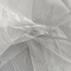 Tissu d'écran de projection holographique intérieur en polyester blanc tissu